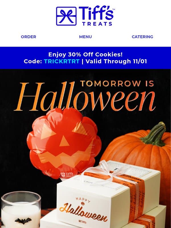 Feed Your Goblins: 30% Off Cookies Inside! email from Cookie Delivery