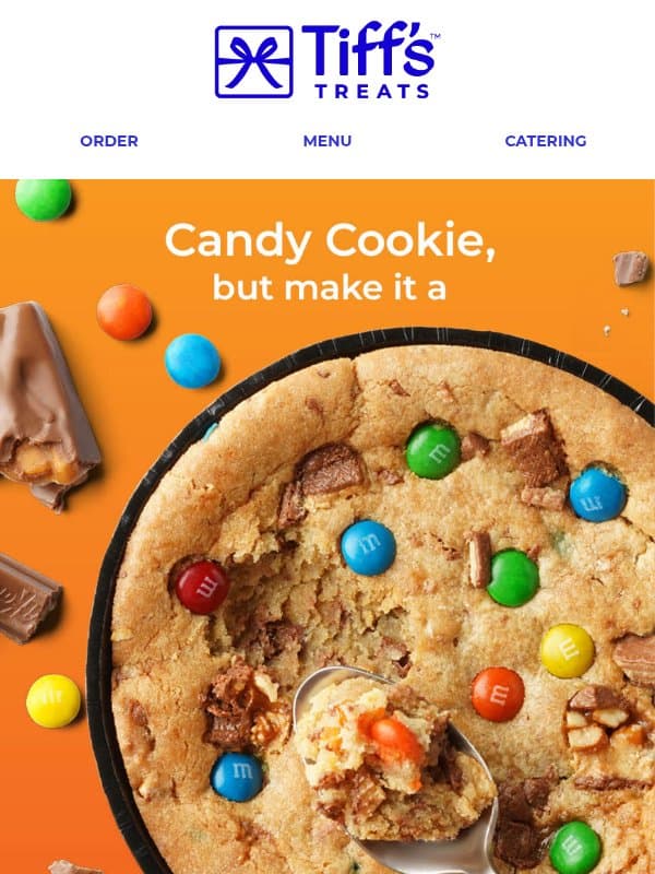 I Spy A NEW Cookie Pie! email from Cookie Delivery