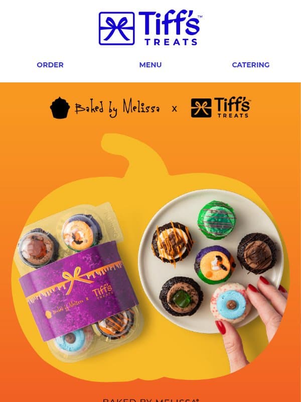 A Frightfully Delicious Collab email from Cookie Delivery