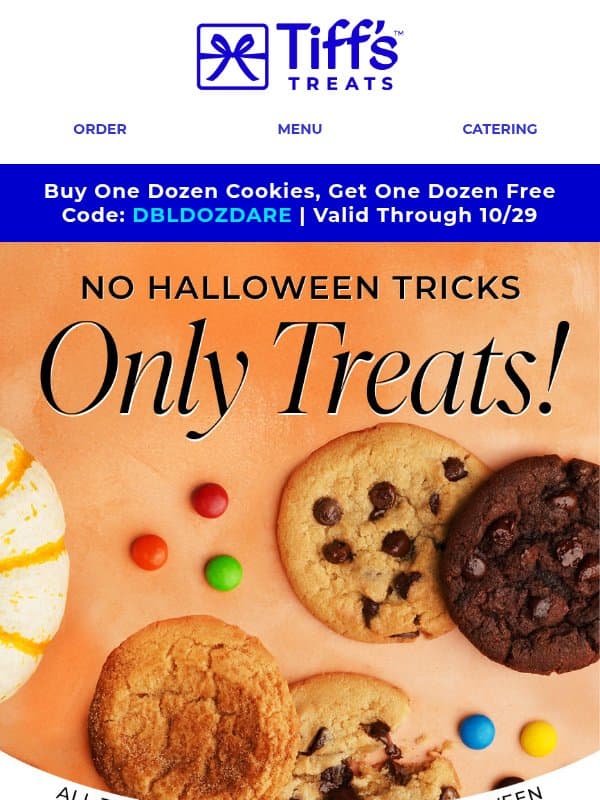 π The Ultimate Halloween Lineup is Here email from Cookie Delivery