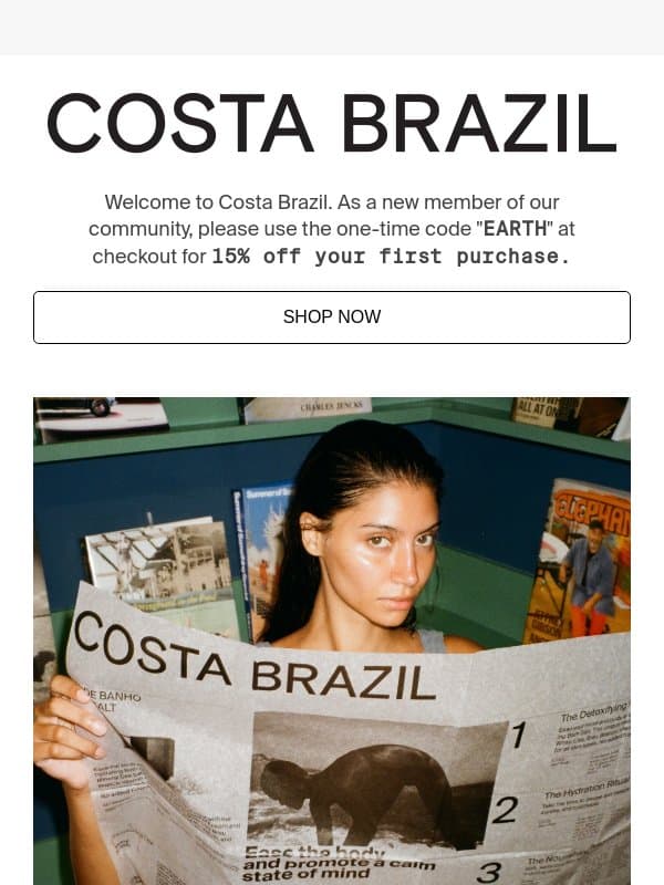 Connect with us email from Costa Brazil