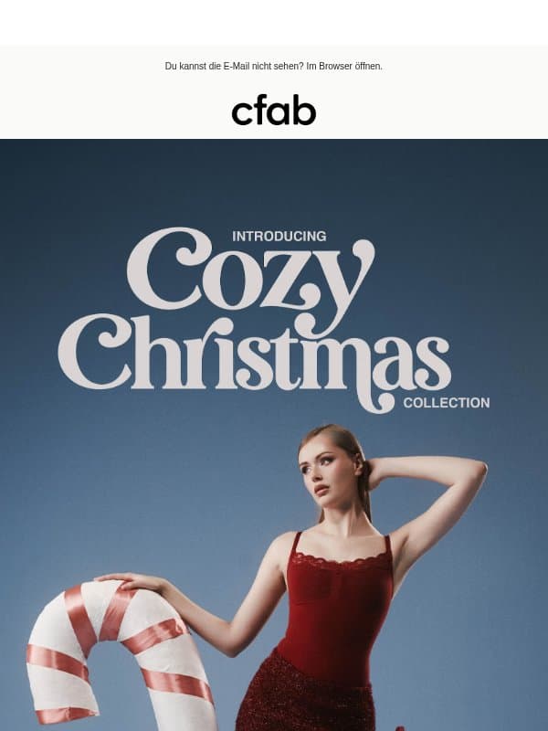 IT'S HERE! Deine Cozy Christmas Collection 🎄 email from creamyfabrics