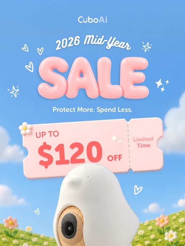Save up to $120 on top-tier baby cameras 🔥 email from CuboAi