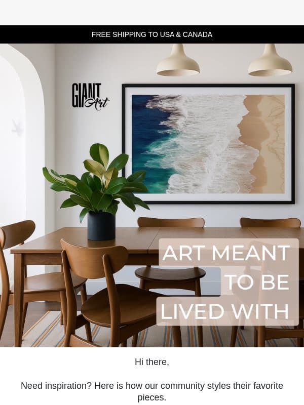 See how they styled it email from Curioos