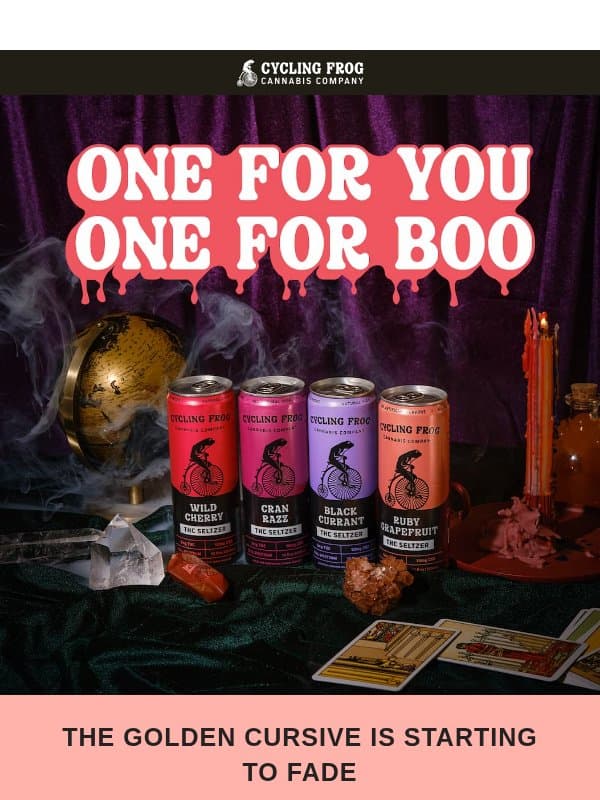 Last call for the dearly discounted 🥀 email from Cycling Frog
