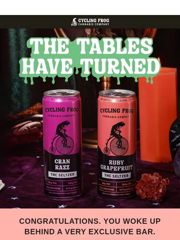 The whole joint is 25% off rn email from Cycling Frog