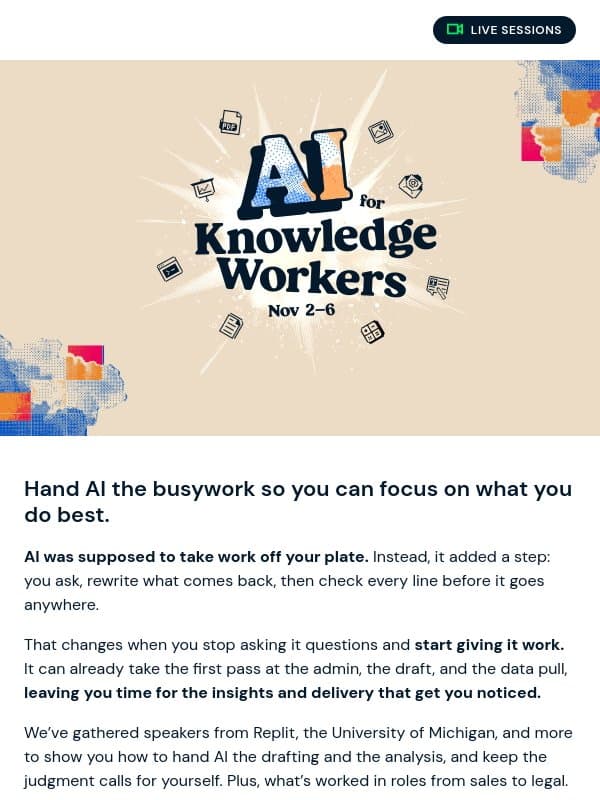 Is AI adding to your workload? email from DataCamp