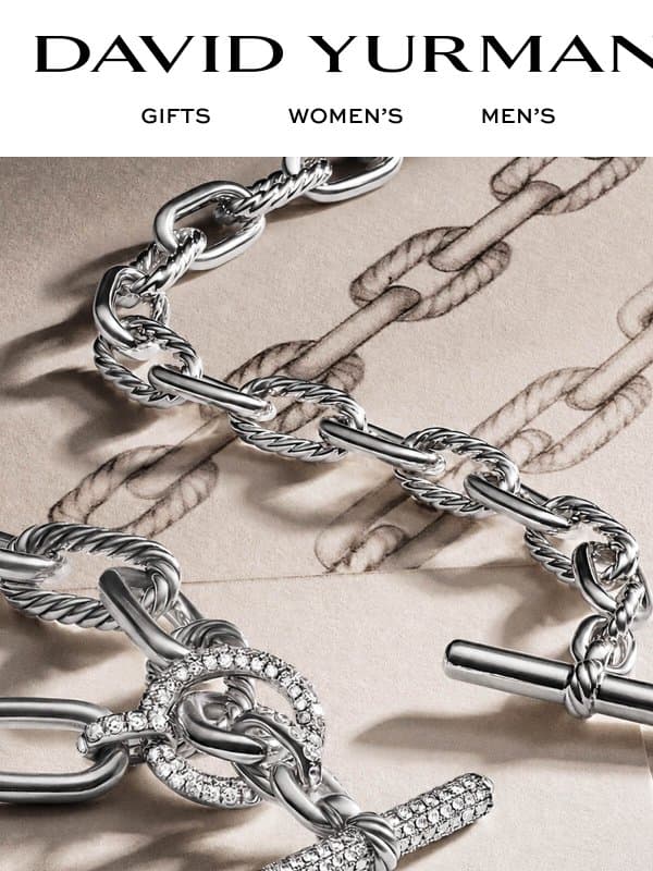 Sensuality of Silver email from David Yurman