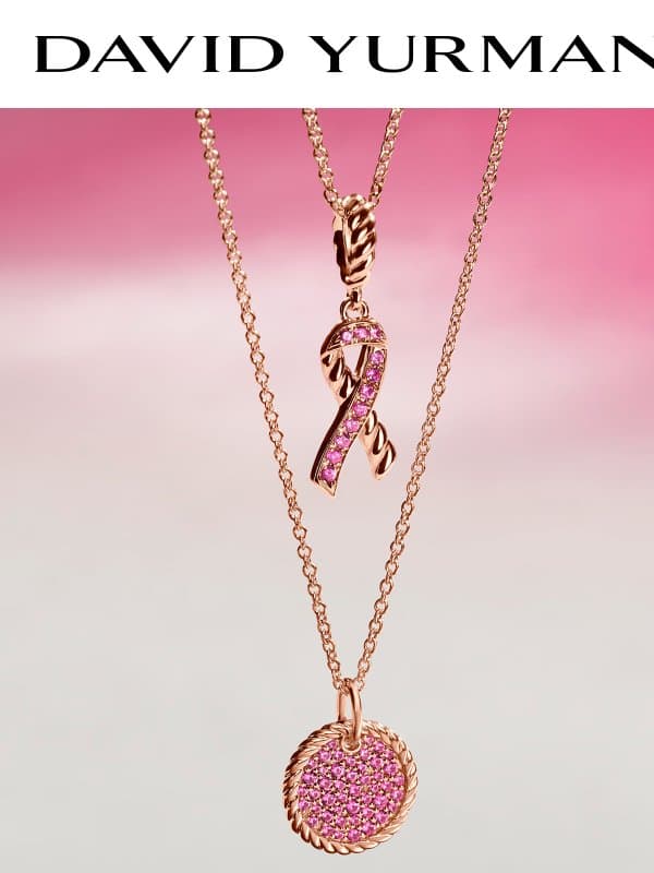 Support the Breast Cancer Research Foundation® email from David Yurman