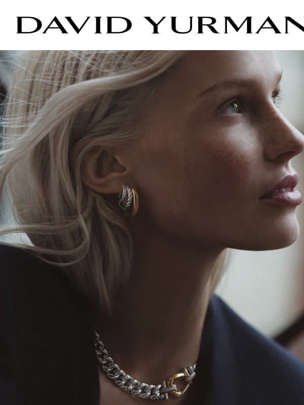 3 Ways to Style Our New Curb Chain email from David Yurman