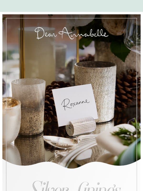 Spotlight On: Silver email from Dear Annabelle