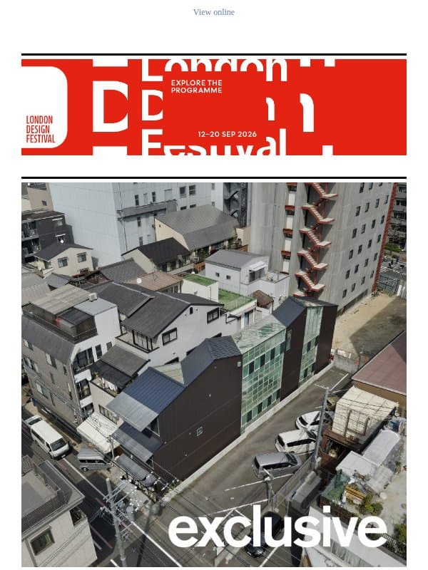 Kyoto skinny home | Carbon-storing building material | AI-powered health monitor email from Dezeen