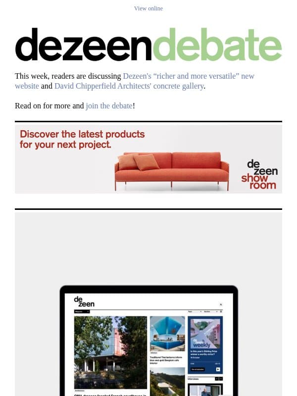 Debate: "It's like a PS5 and a perfume bottle had a baby" email from Dezeen