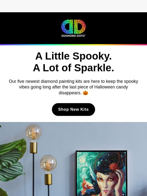 Five new kits with a little magic and mystery ✨ email from Diamond Dotz