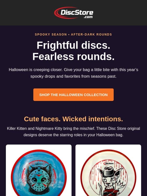 Your Halloween bag is calling 🎃 email from Discace