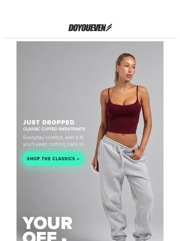 These are going to be a PROBLEM 👀 email from DoYouEven