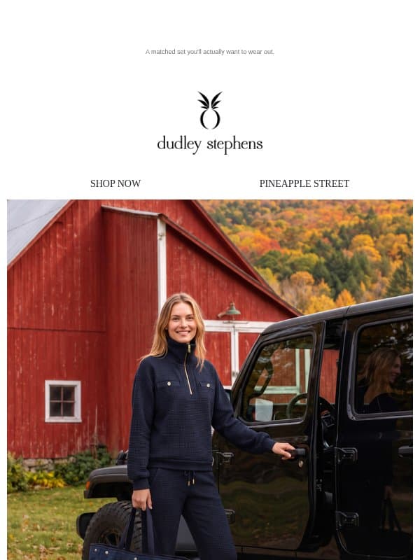 Dropping Now: The Polished Pair email from Dudley Stephens