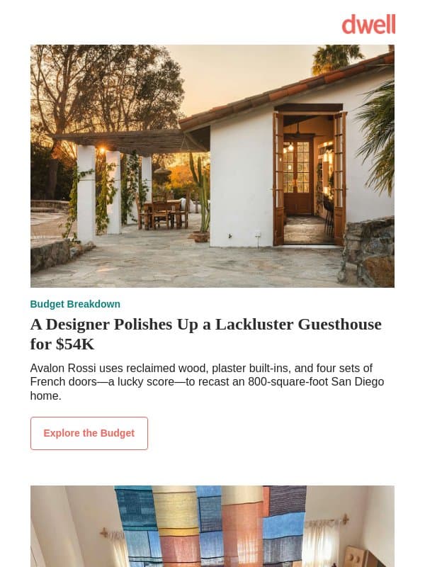 Dwell’s Market Editor’s Favorite Things From LA Design Week email from Dwell