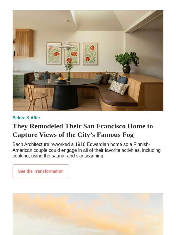 You’d Never Guess That This Cluster of Cabins Is a Single Home email from Dwell