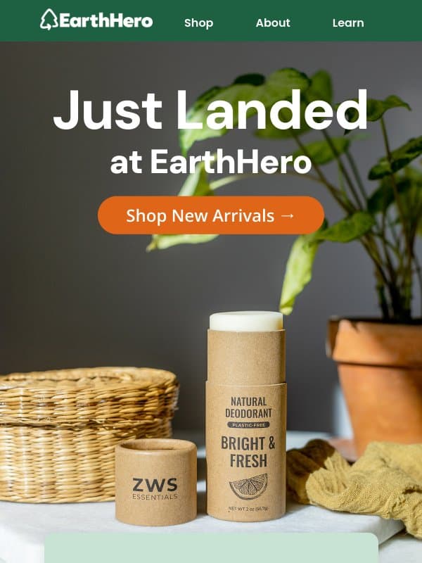 Fresh Finds for September ๐ email from EarthHero