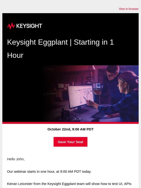 Starting In One Hour: Beyond The UI email from Eggplant (Keysight Technologies)