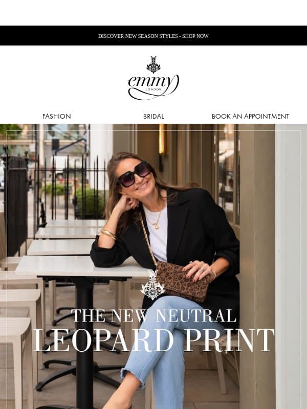 Emmy Styles Leopard Print email from Emmy London