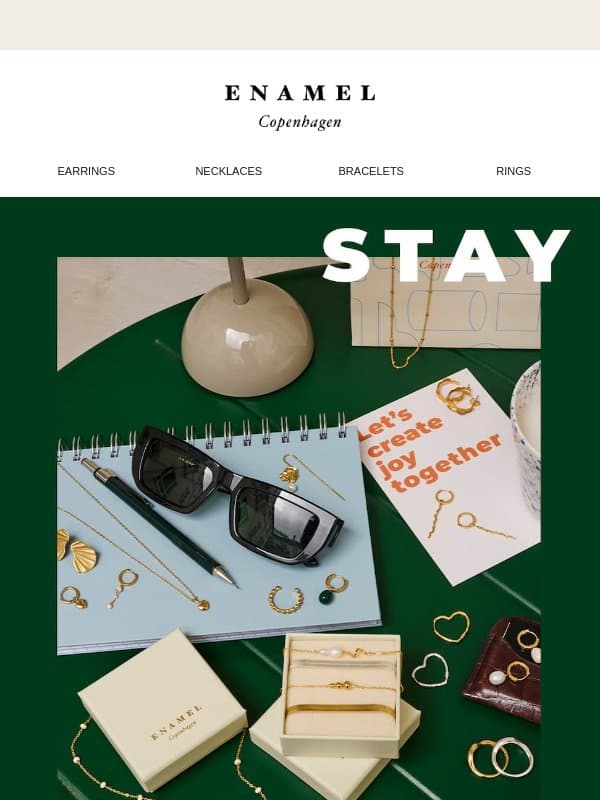 Should it still be us? π email from Enamel Copenhagen