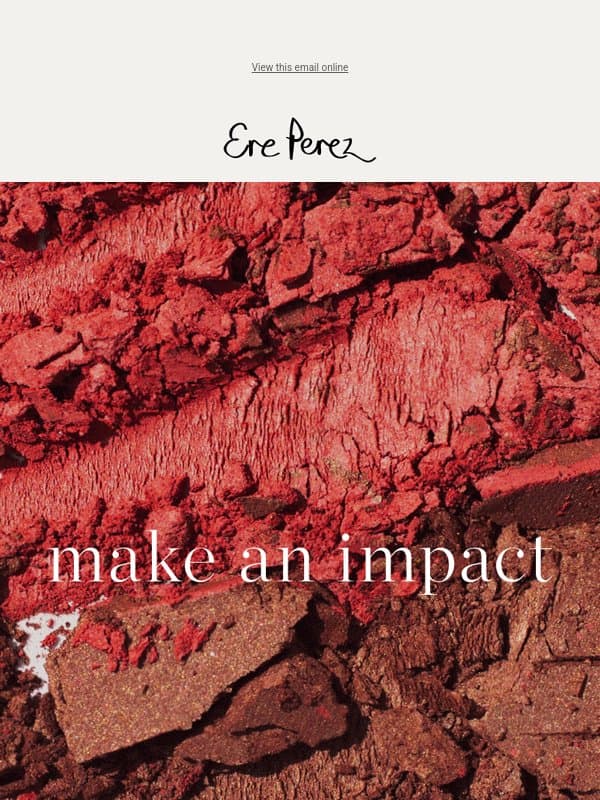 A powder refresh, on us! email from Ere Perez