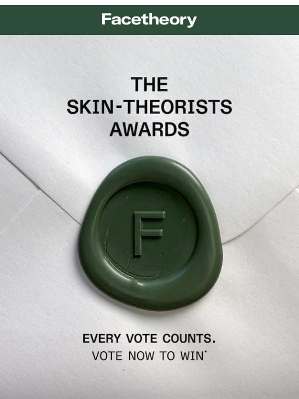 And The Winner Is....🏆 email from Facetheory