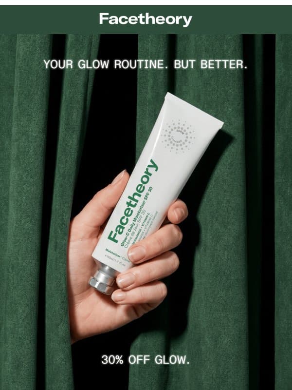 Few Products, Smarter Formulas ✨ email from Facetheory