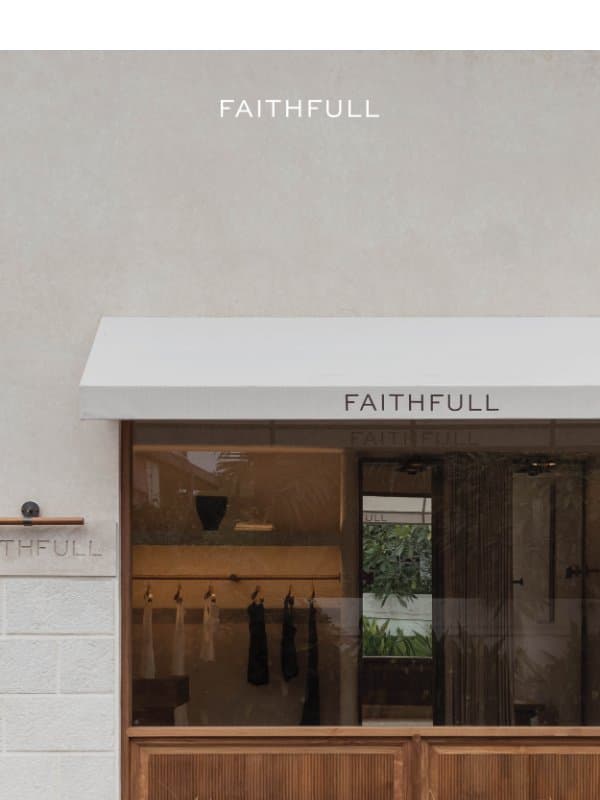 About FAITHFULL email from Faithfull the Brand