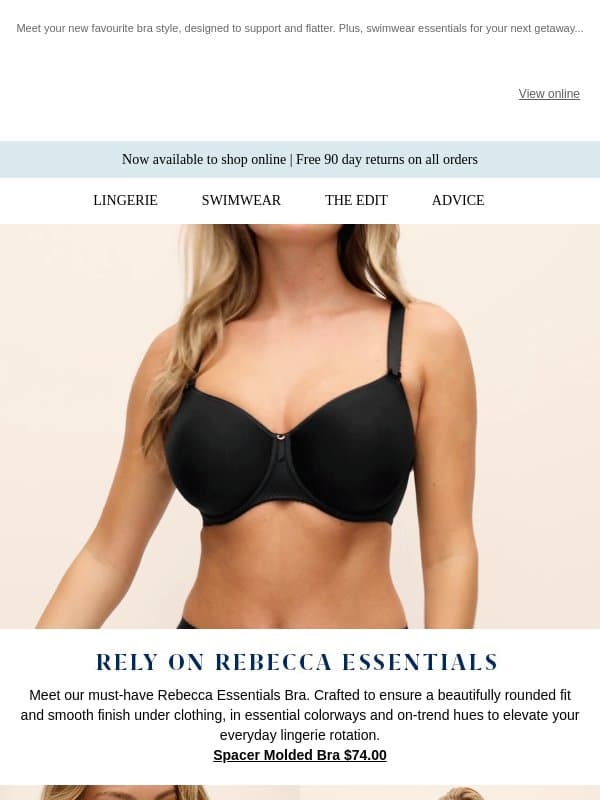 Fall In Love With The Perfect Molded Fit email from Fantasie