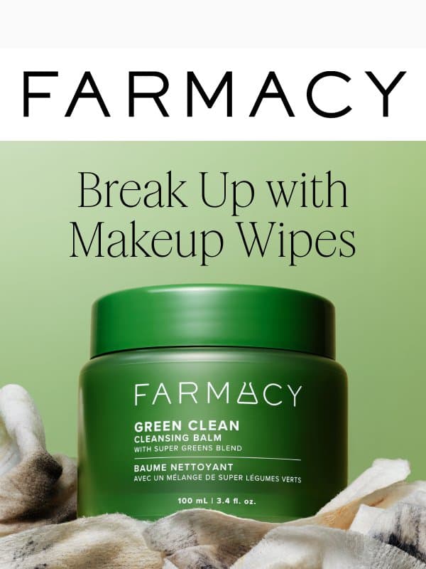 15% Off Green Clean email from Farmacy Beauty