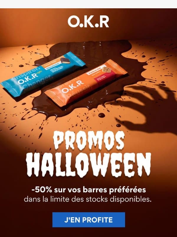 ๐ฑ Les promos d'Halloween sont lร email from Feed.