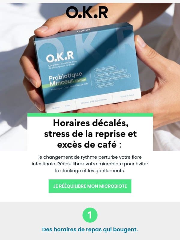 👉 Nouveau rythme, nouveau microbiote email from Feed.
