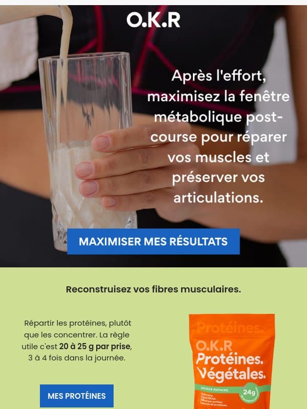 🏃♀️🏃 Vous avez couru ? email from Feed.