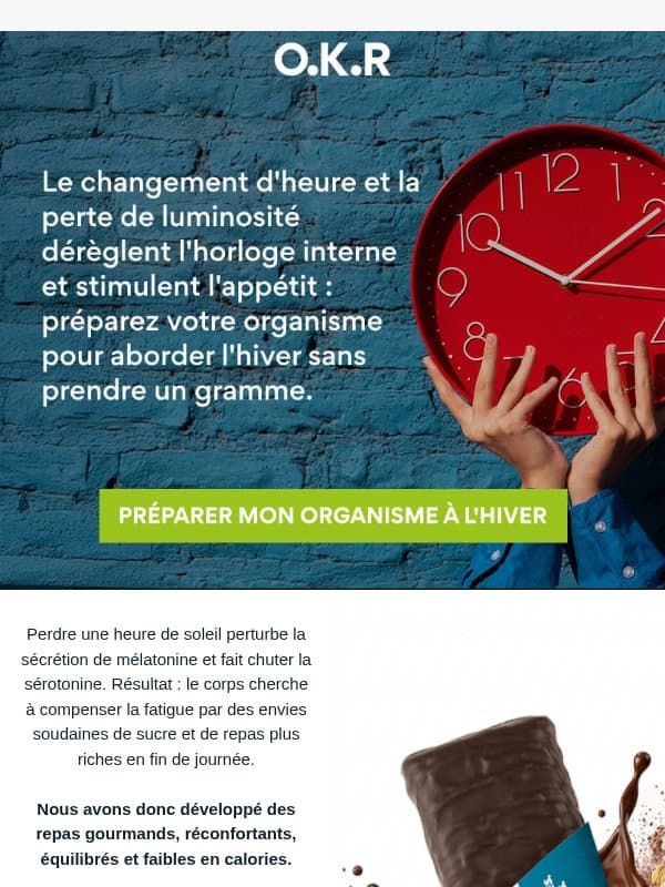 ⏰ Changement d'heure & luminosité. email from Feed.