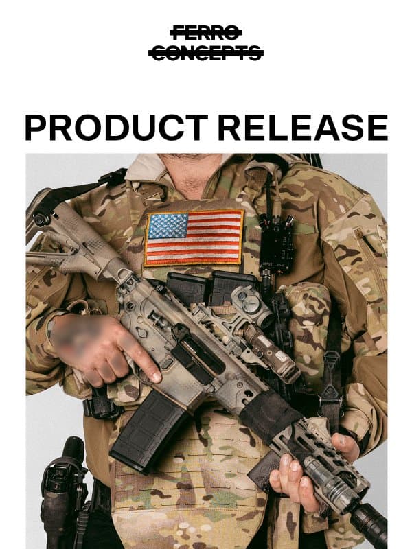 NEW PRODUCT - GROIN PANEL MOLLE email from Ferro Concepts