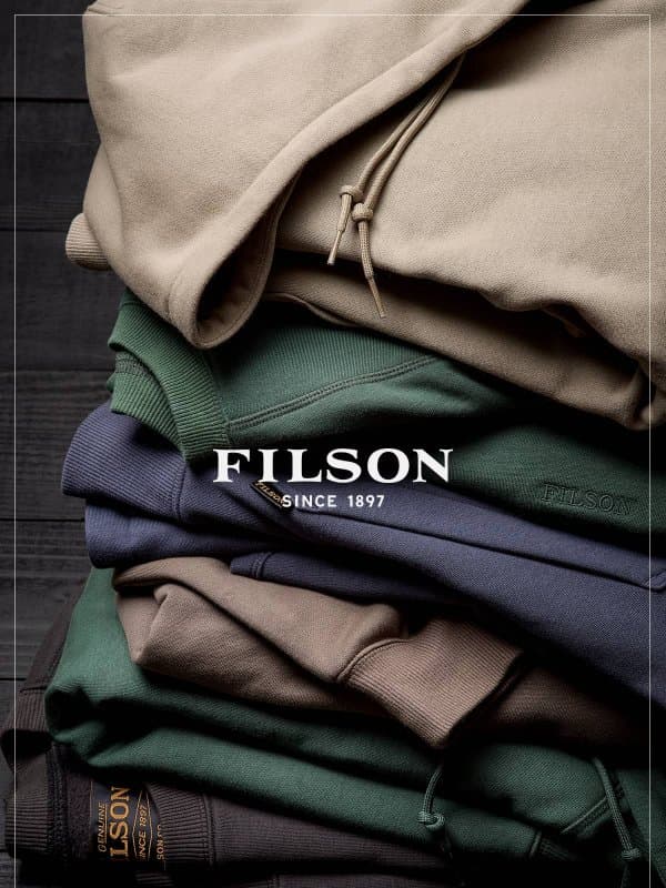 New Heritage Fleece Hoodie & More email from Filson