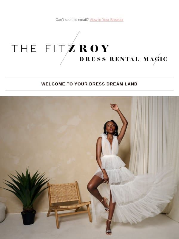 Welcome to the Fitzroy Fam email from Fitzroy Rentals