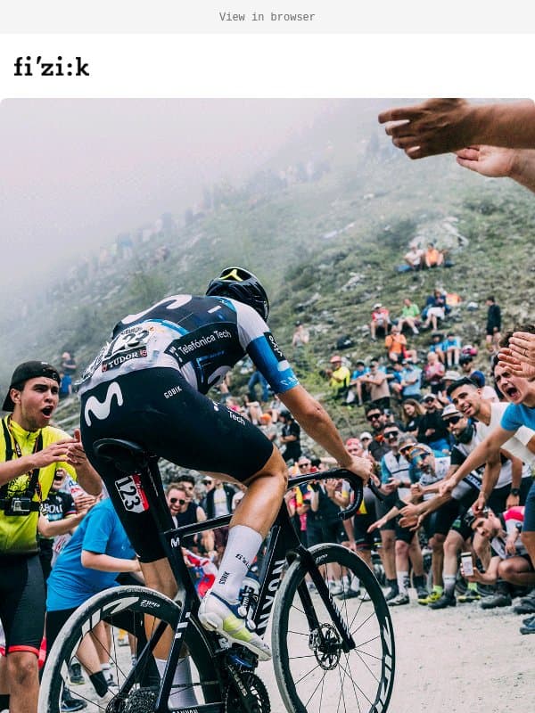 The Race Is on: Road, Gravel & Trail email from Fizik