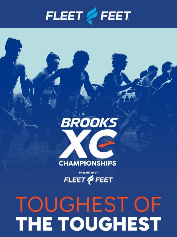 Brooks XC Championships presented by Fleet Feet is coming up fast email from Fleet Feet