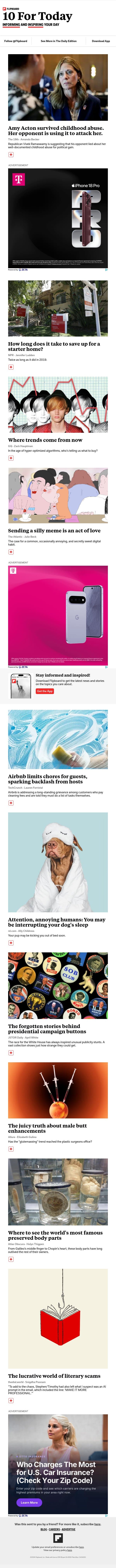 What to know about Amy Acton attack ads email from Flipboard screenshot