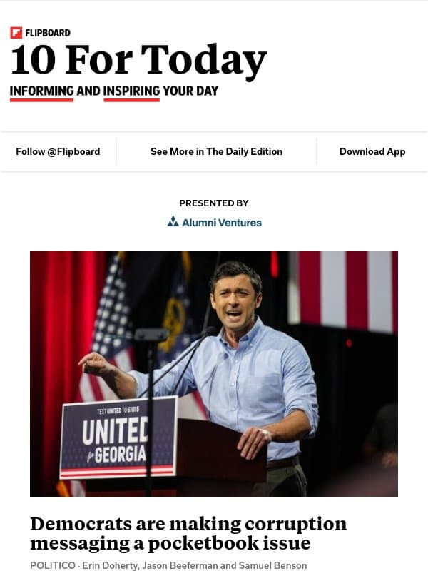 Dems' midterm play: Corruption hits your pocketbook email from Flipboard