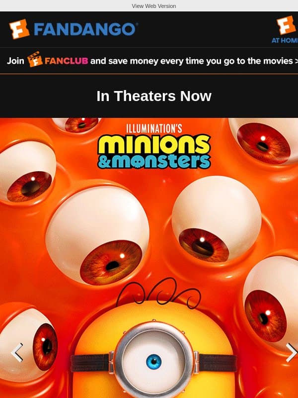 Your Holiday Movie Weekend email from Flixster