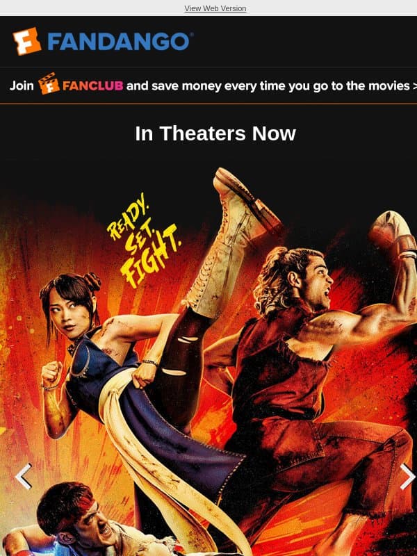 Your Friday Movie Watchlist email from Flixster