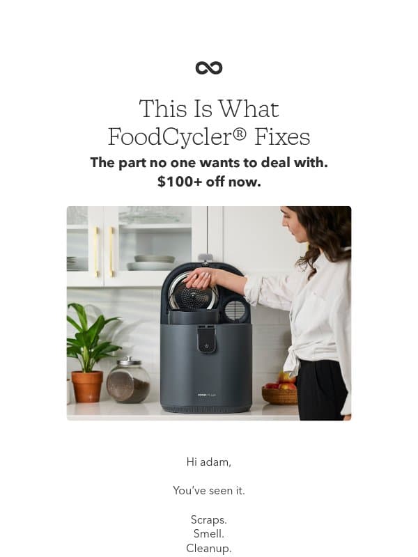 Fix the Part No One Wants to Handle email from Food Cycler