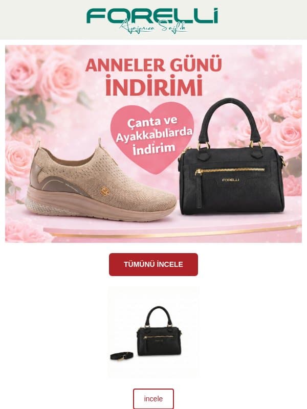 Anneler Günü | Forelli email from Forelli