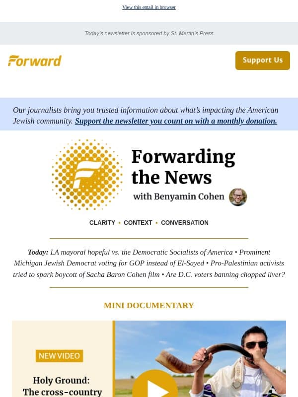 A farmer, a cornfield and a 4,000-mile detour 🧑🌾 email from Forward