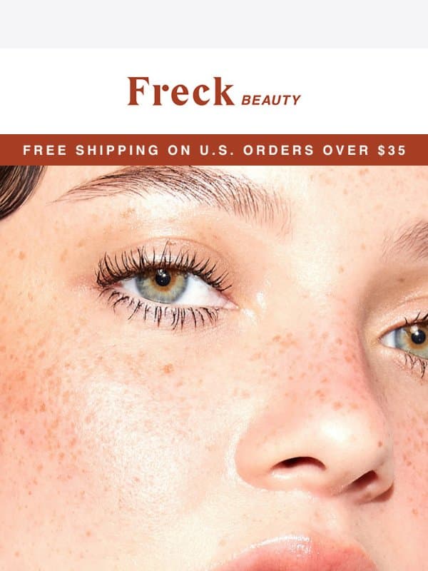 dot, tap, slay. repeat. email from Freck Beauty